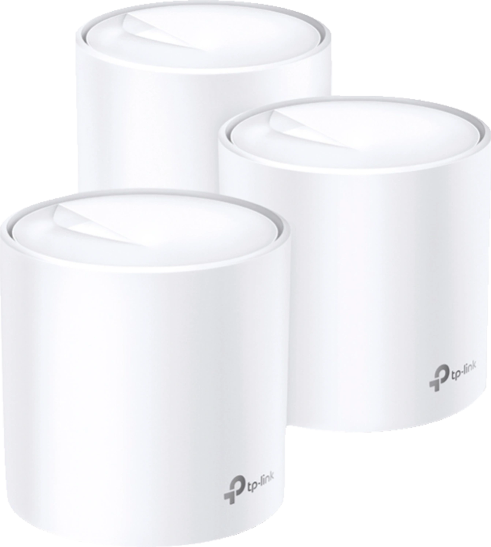 Tilbud på TP-Link Deco X20 mesh wi-fi 6 kit 3-pak fra Elgiganten til 1.399 kr.