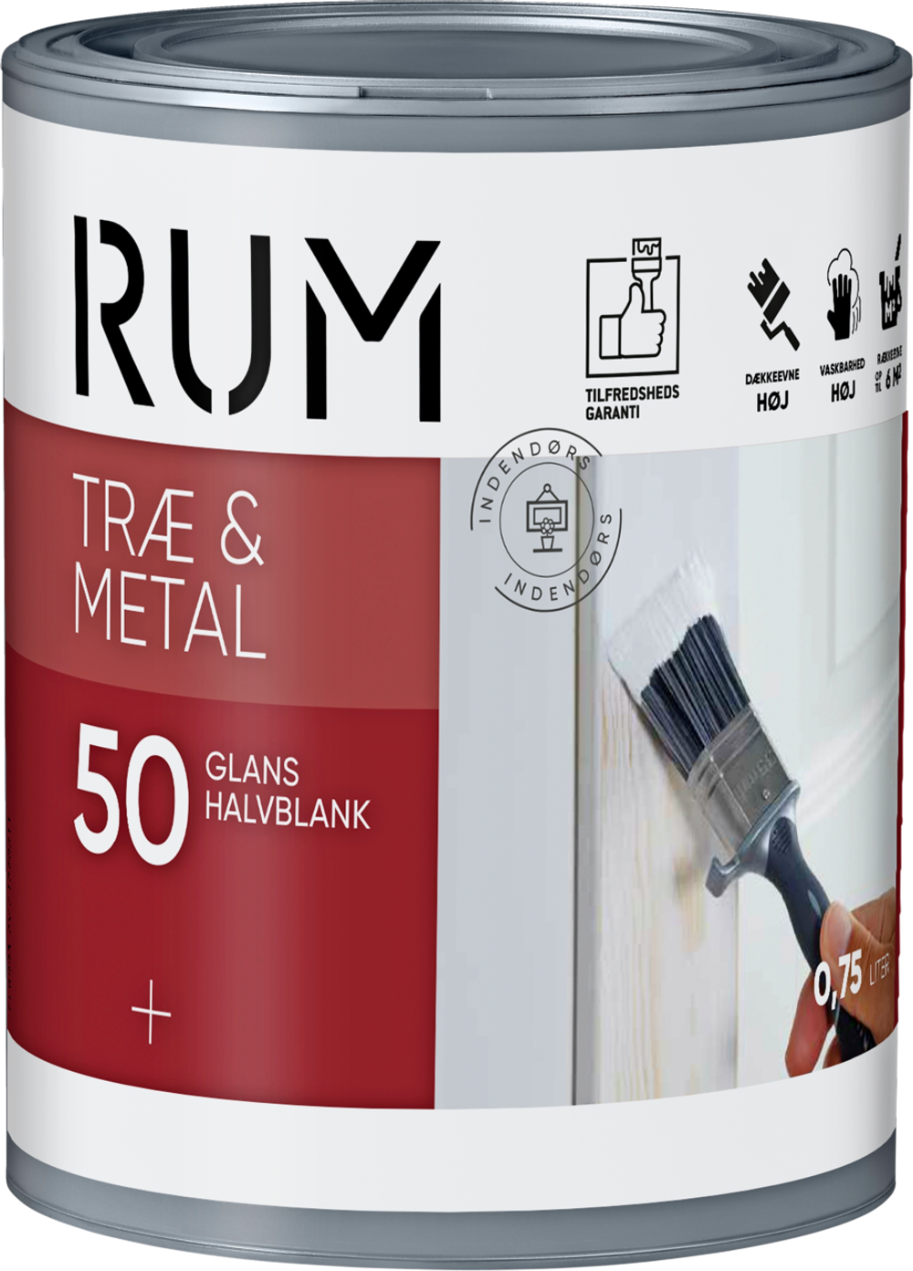 Tilbud på RUM TRÆ & METAL 50 HALVBLANK (Rum) fra XL-BYG til 99 kr.