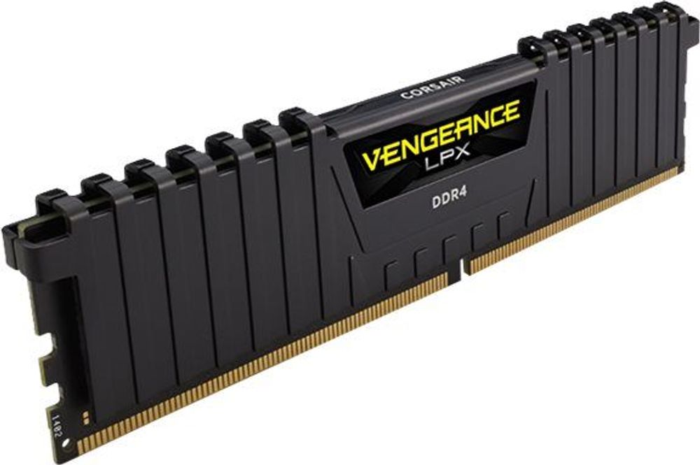 Tilbud på CORSAIR Vengeance LPX - DDR4 - modul - 16 GB - DIMM 288-PIN - 3600 MHz / PC4-28800 - CL18 - 1.35 V - ikke bufferet - ikke-ECC - sort fra ComputerSalg til 286 kr.