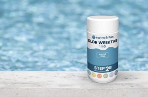Swim&Fun Klor WeekTab - Tabs 20 g - 1 kg - Step 2B