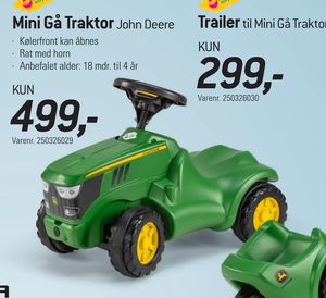 Mini Gå Traktor.