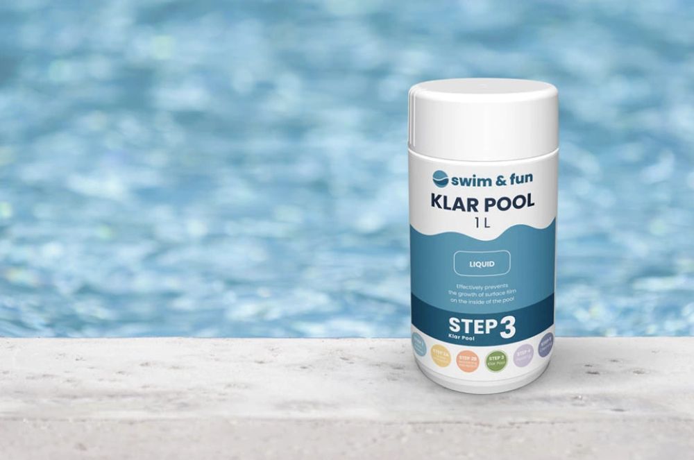 Tilbud på Swim&Fun Klar Pool - 1L - Step 3 fra ComputerSalg til 69 kr.