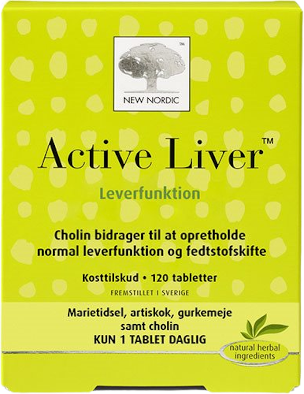 Tilbud på Active Liver (New Nordic) fra Helsam til 586 kr.