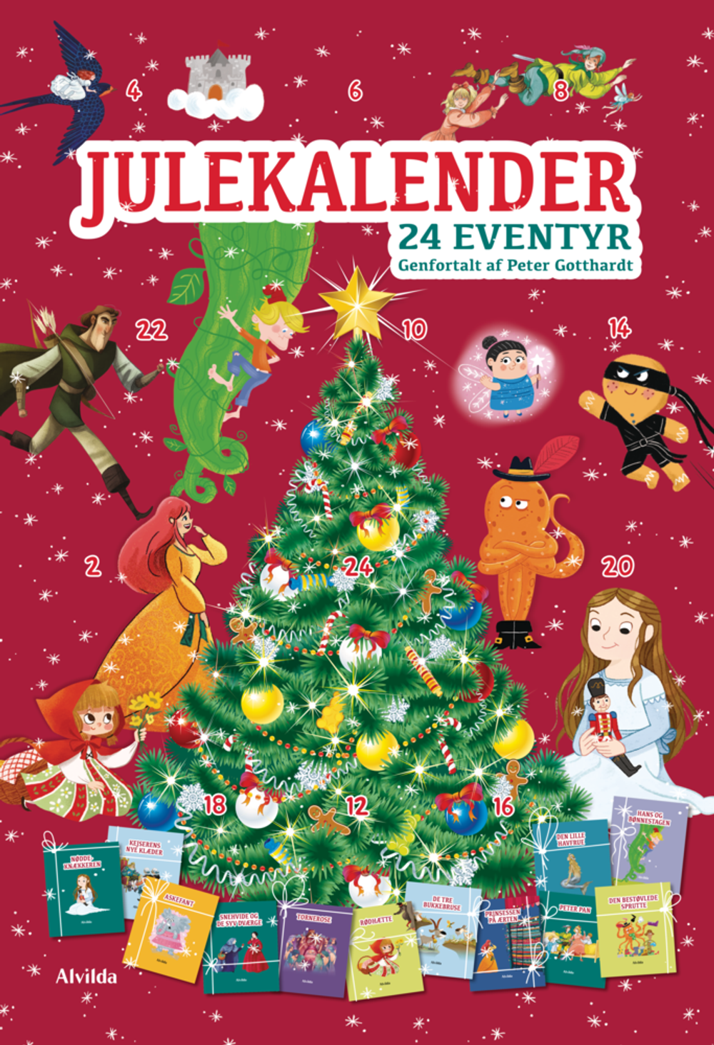 Tilbud på Eventyr Historier - Julekalender fra Calle til 120 kr.