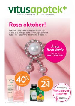 Vitusapotek Rosa oktober!