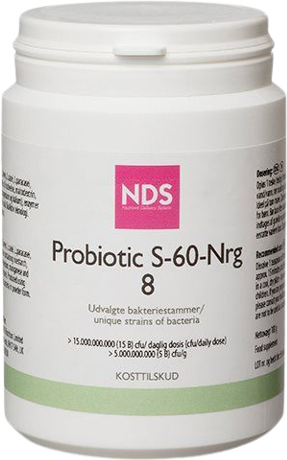 Tilbud på Probiotic S-60-nrg 8 (NDS) fra Helsam til 239 kr.