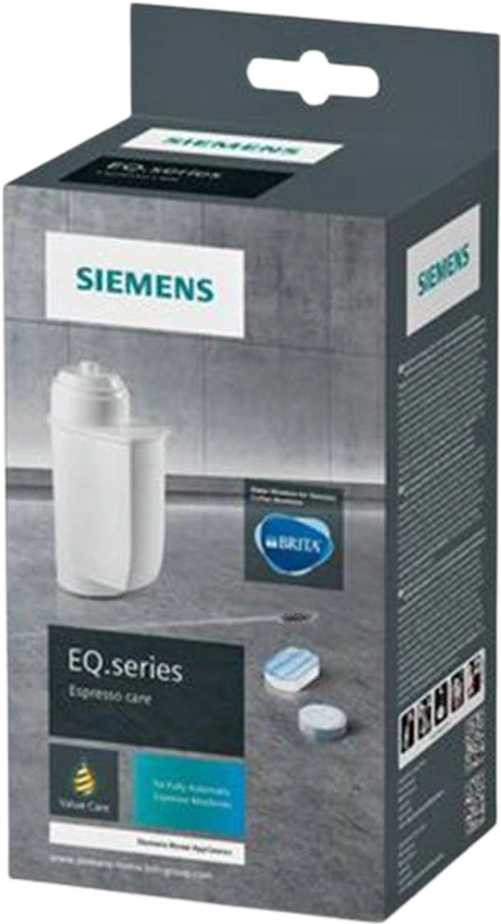 Tilbud på Siemens EQ.series rengøringskit fra Kop & Kande til 449,95 kr.