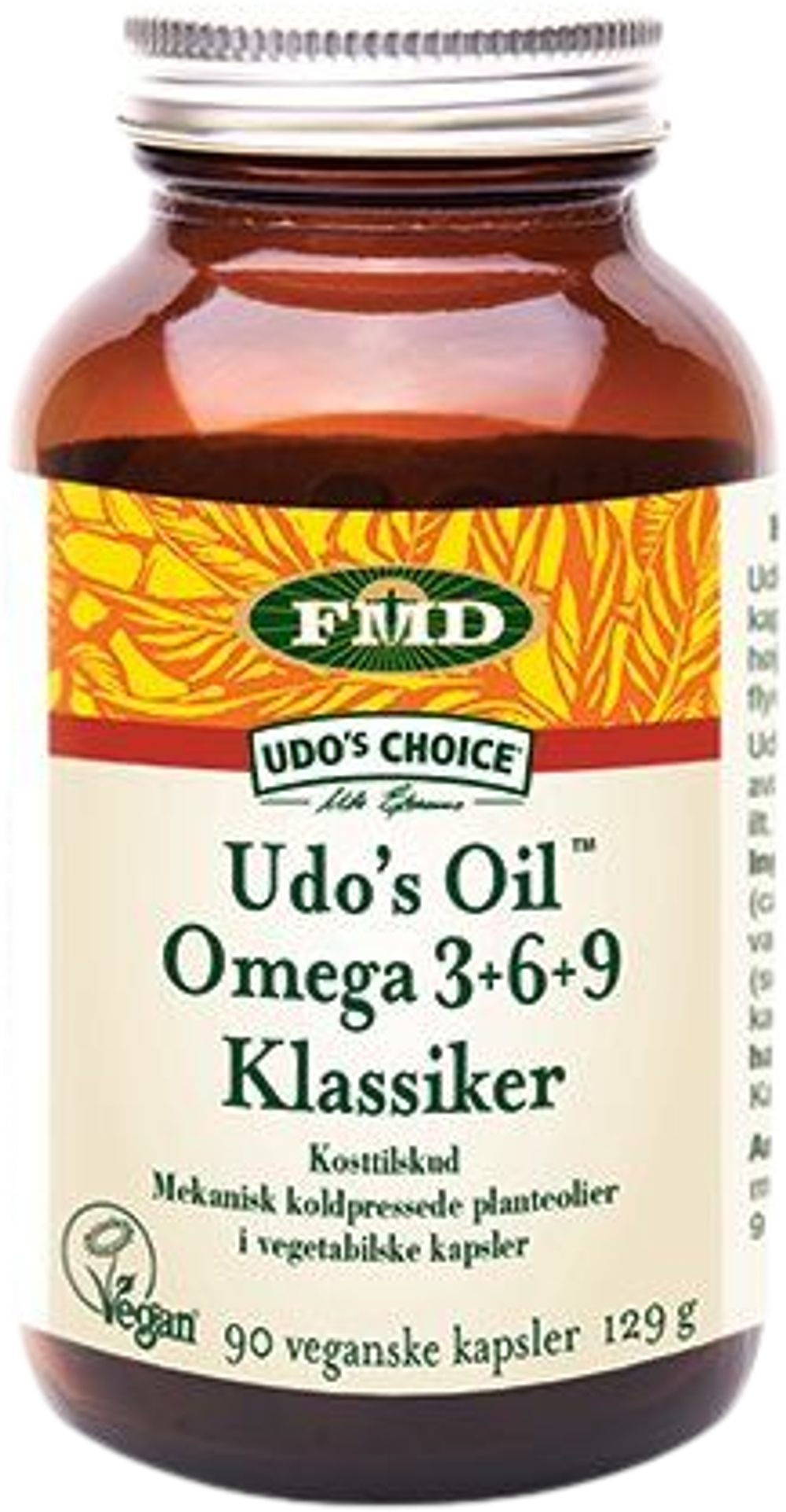 Tilbud på Udo's Choice Oil Omega 3-6-9 kapsler (Udo´s Choice) fra Helsam til 159 kr.