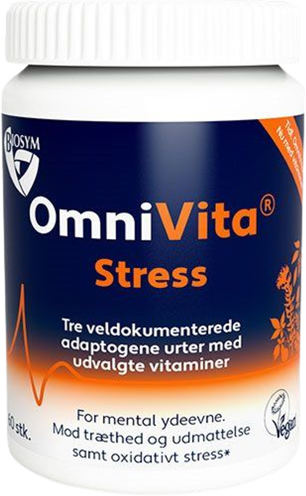 Tilbud på OmniVita Stress (Biosym) fra Helsam til 195 kr.