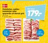 Koteletter, nakkekoteletter eller spareribs af dansk gris