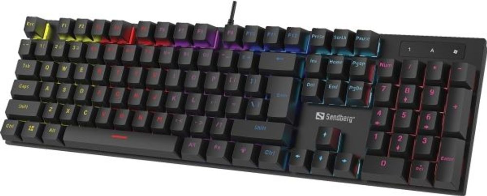 Tilbud på Sandberg Mechanical Gamer Keyboard NORDIC fra ComputerSalg til 240 kr.