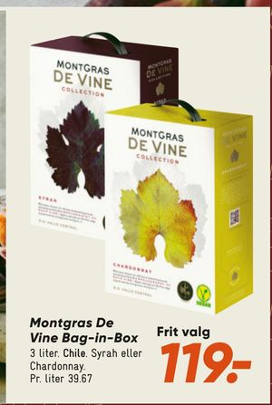 Montgras De Vine Bag-in-Box