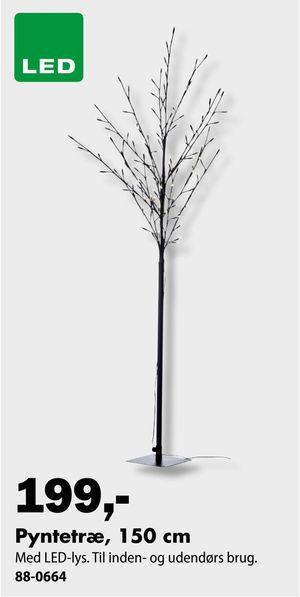 Pyntetræ, 150 cm