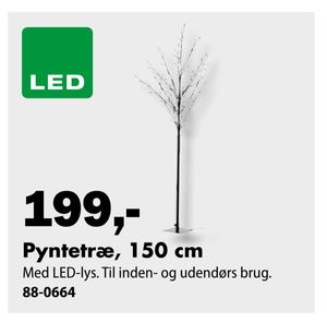 Pyntetræ, 150 cm