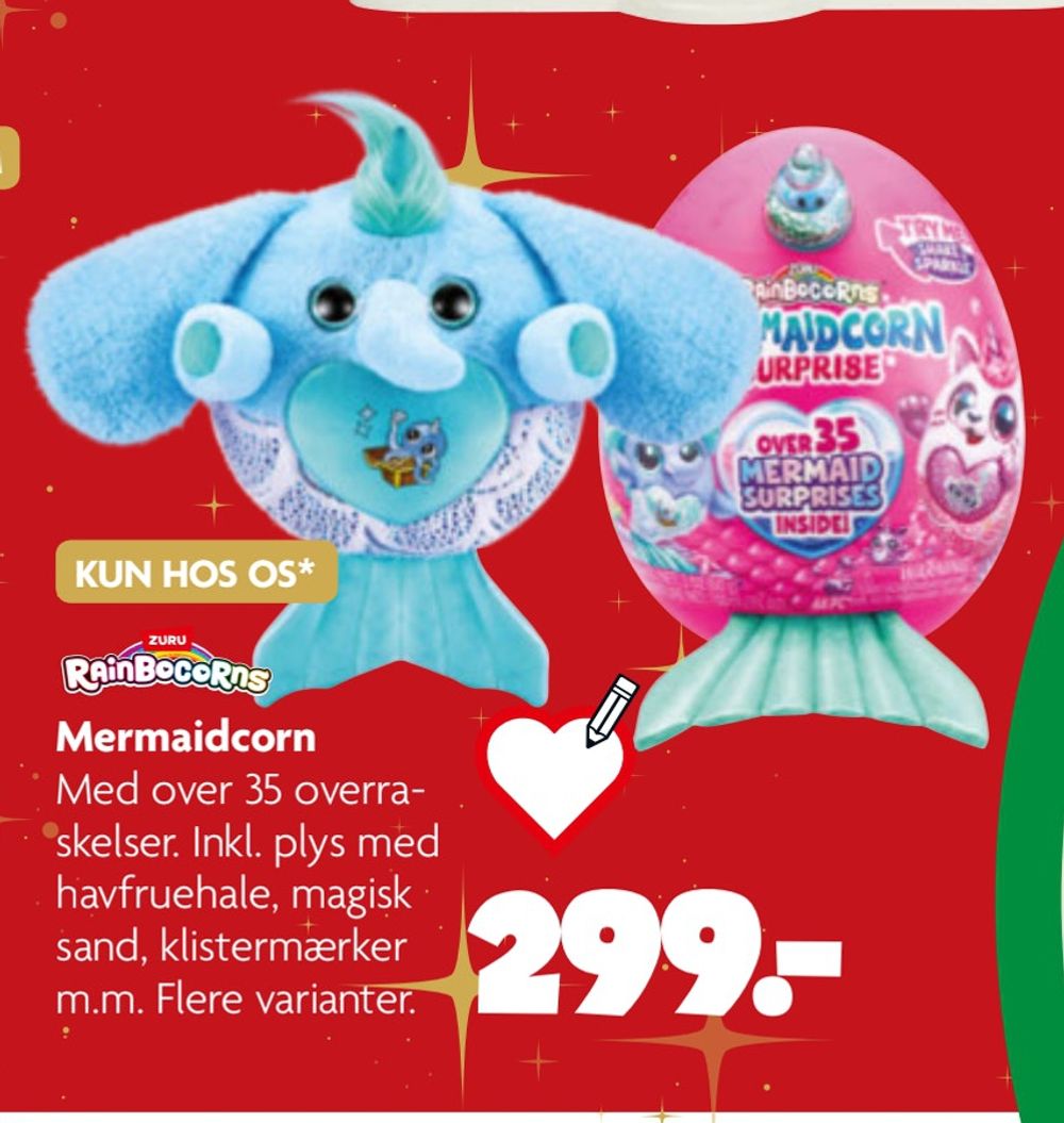 Deals on Mermaidcorn from BR at 299 kr.