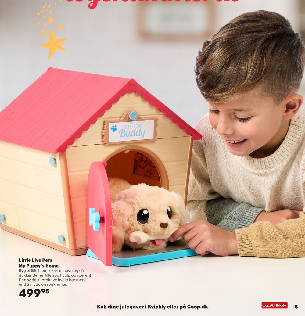 Deals on Little Live Pets My Puppy's Home from Coop.dk at 499,95 kr.