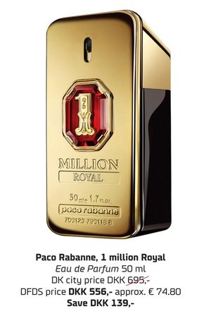 Paco Rabanne, 1 million Royal