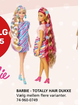 Barbie - totally hair dukke