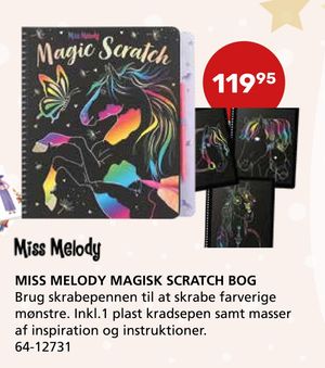Miss melody magisk scratch bog