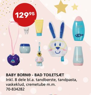 Baby born® - bad toiletsæt