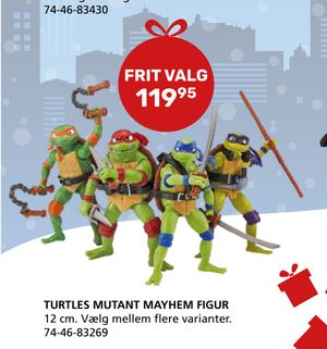Turtles mutant mayhem figur