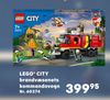 LEGO® CITY brandvæsenets kommandovogn