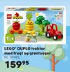 LEGO® DUPLO traktor med frugt og grøntsager