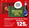 Carlsberg eller Tuborg 30 stk. kasse
