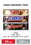 Mars, snickers, twix