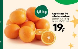 Appelsiner fra udvalgte avlere