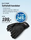 Softshell-handsker