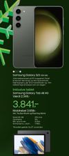 Samsung Galaxy S23. (128 GB) Inklusive tablet Samsung Galaxy Tab A8 4G