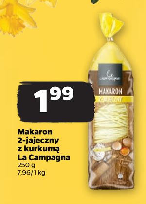 Makaron 2-jajeczny z kurkumą La Campagna