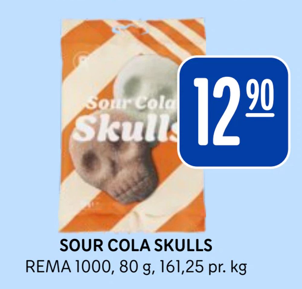 Sour Cola Skulls