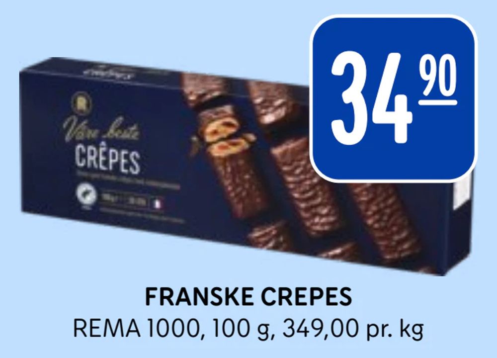 Franske Crepes