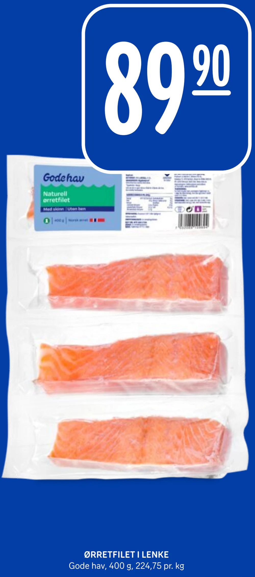 Ørretfilet i Lenke