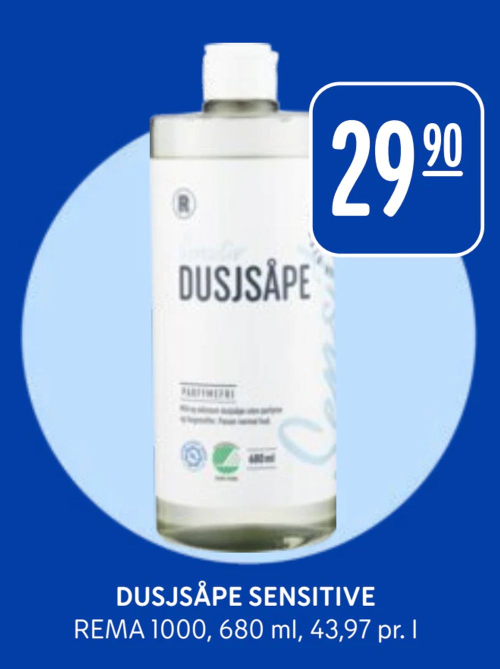 Dusjsåpe Sensitive