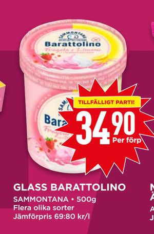 GLASS BARATTOLINO