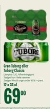 Grøn Tuborg eller Tuborg Classic