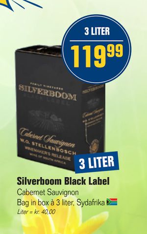 Silverboom Black Label