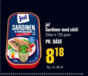 ja! Sardiner med chili