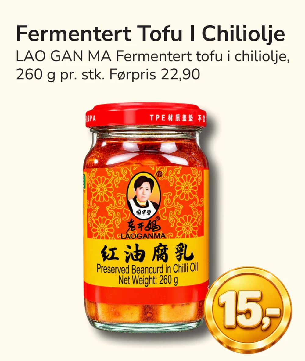 Fermentert Tofu I Chiliolje