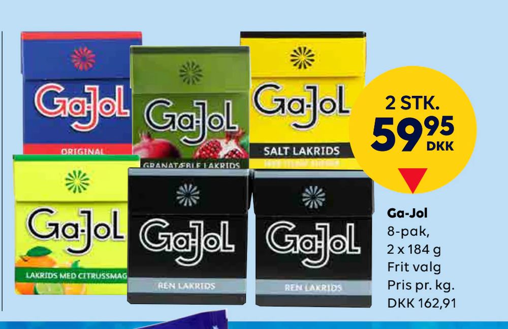 Deals on Ga-Jol from BorderShop at 59,95 kr.