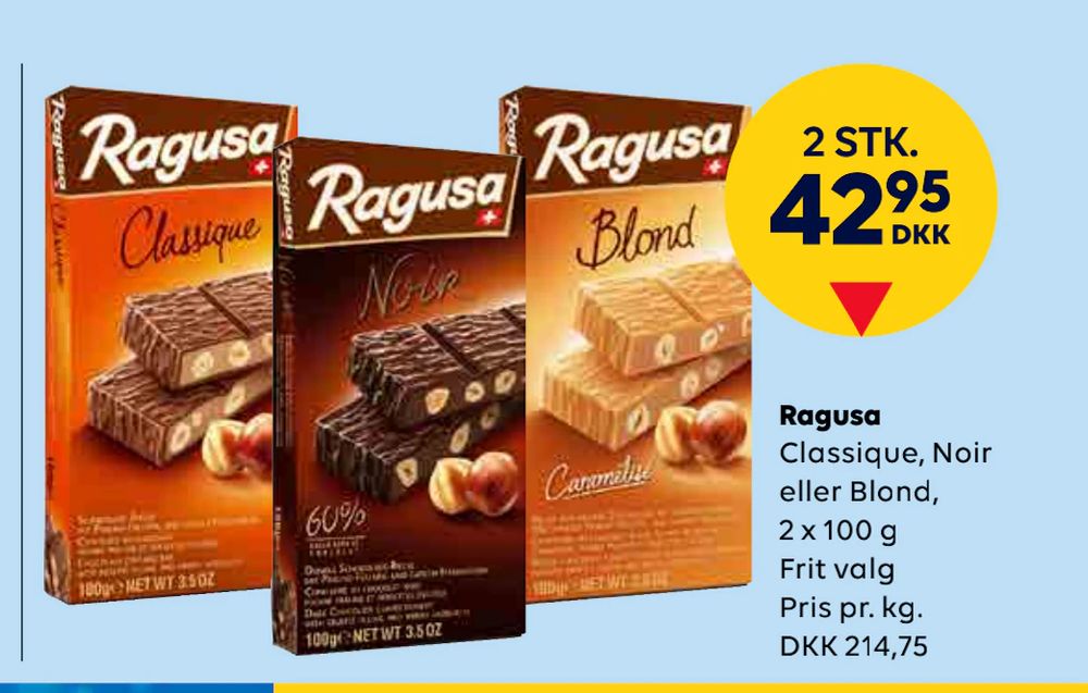 Deals on Ragusa from BorderShop at 42,95 kr.
