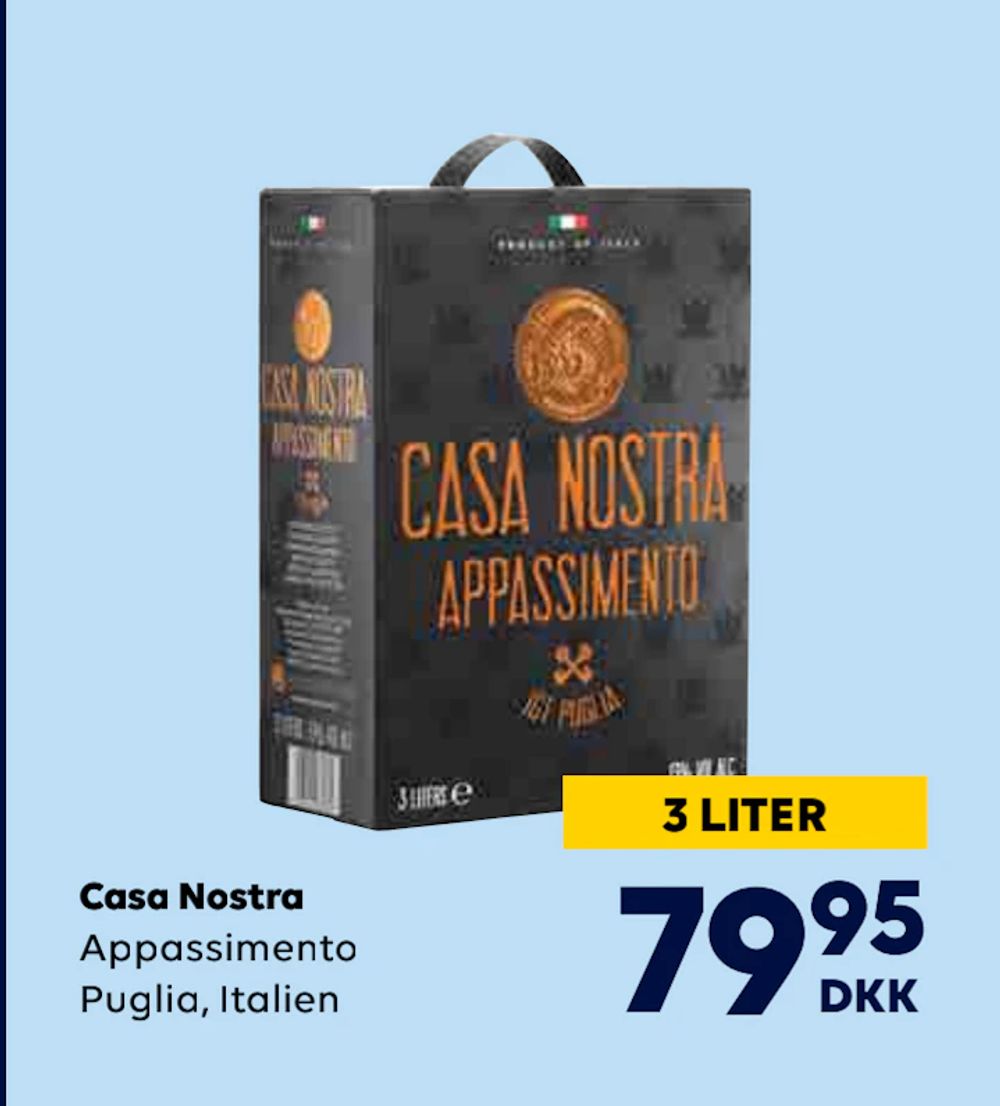 Deals on Casa Nostra from BorderShop at 79,95 kr.