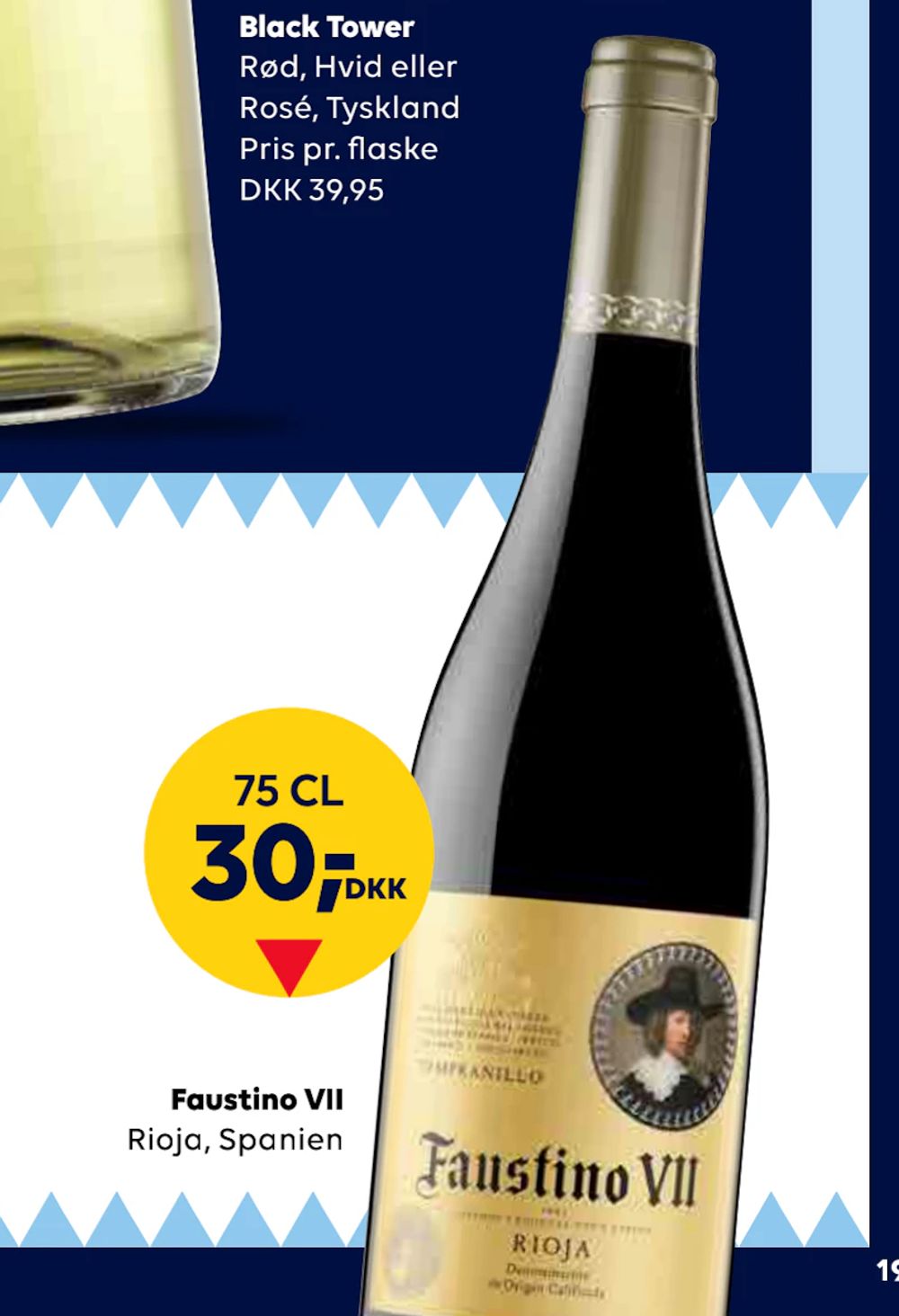 Deals on Faustino VII from BorderShop at 30 kr.