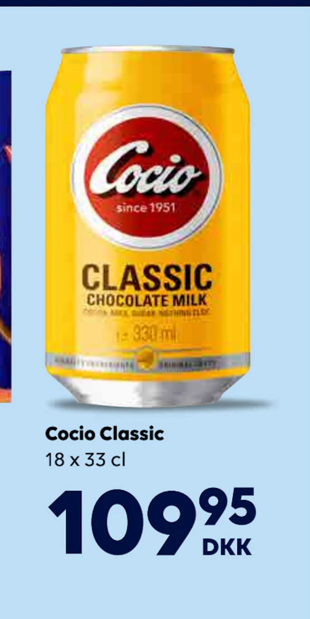 Deals on Cocio Classic from BorderShop at 109,95 kr.