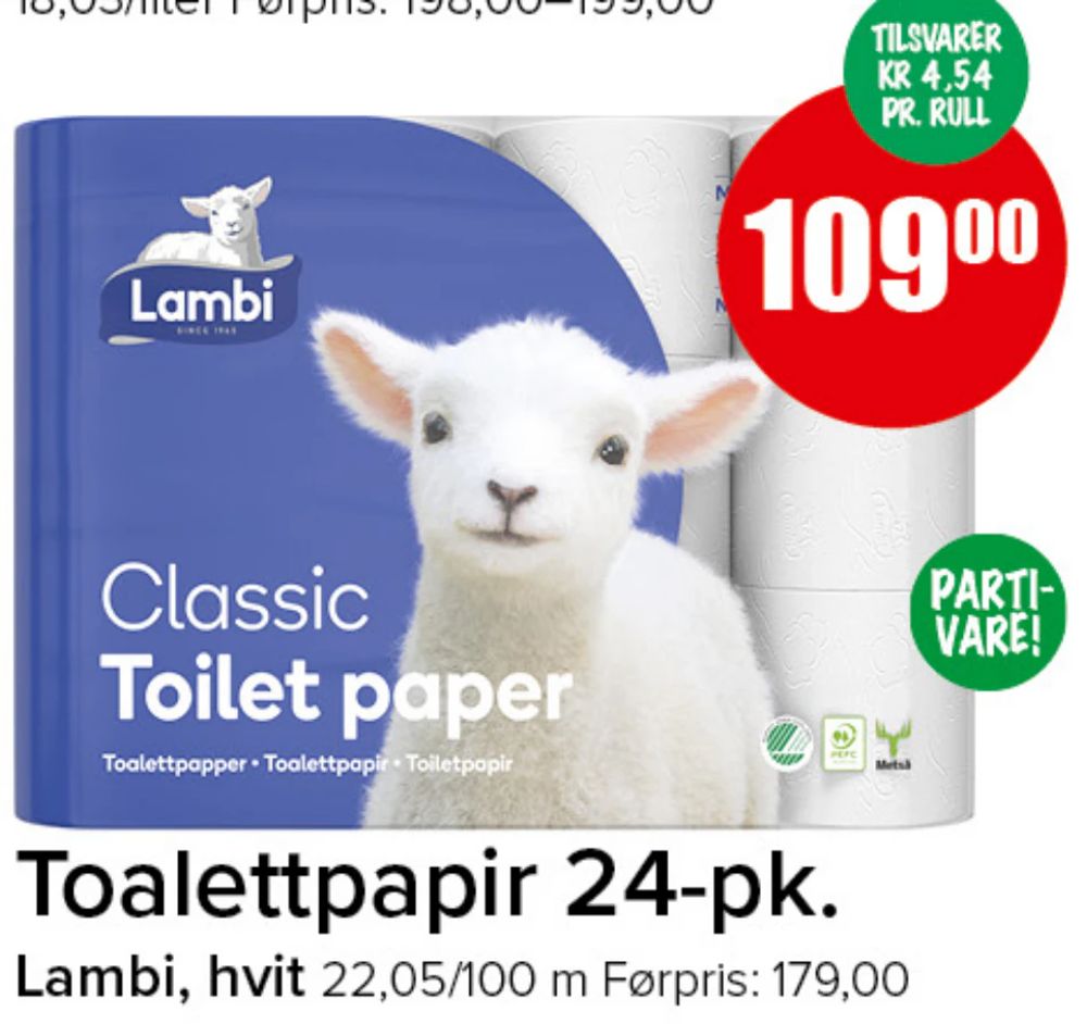 Toalettpapir 24-pk