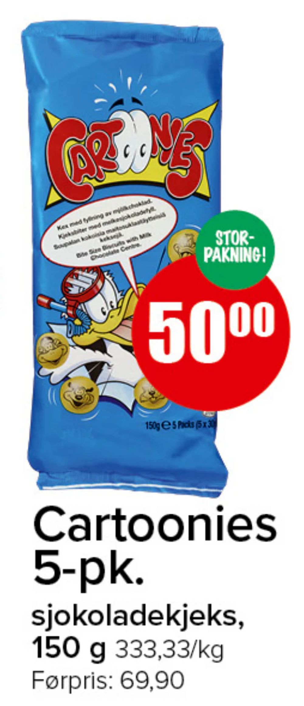 Cartoonies 5-pk.