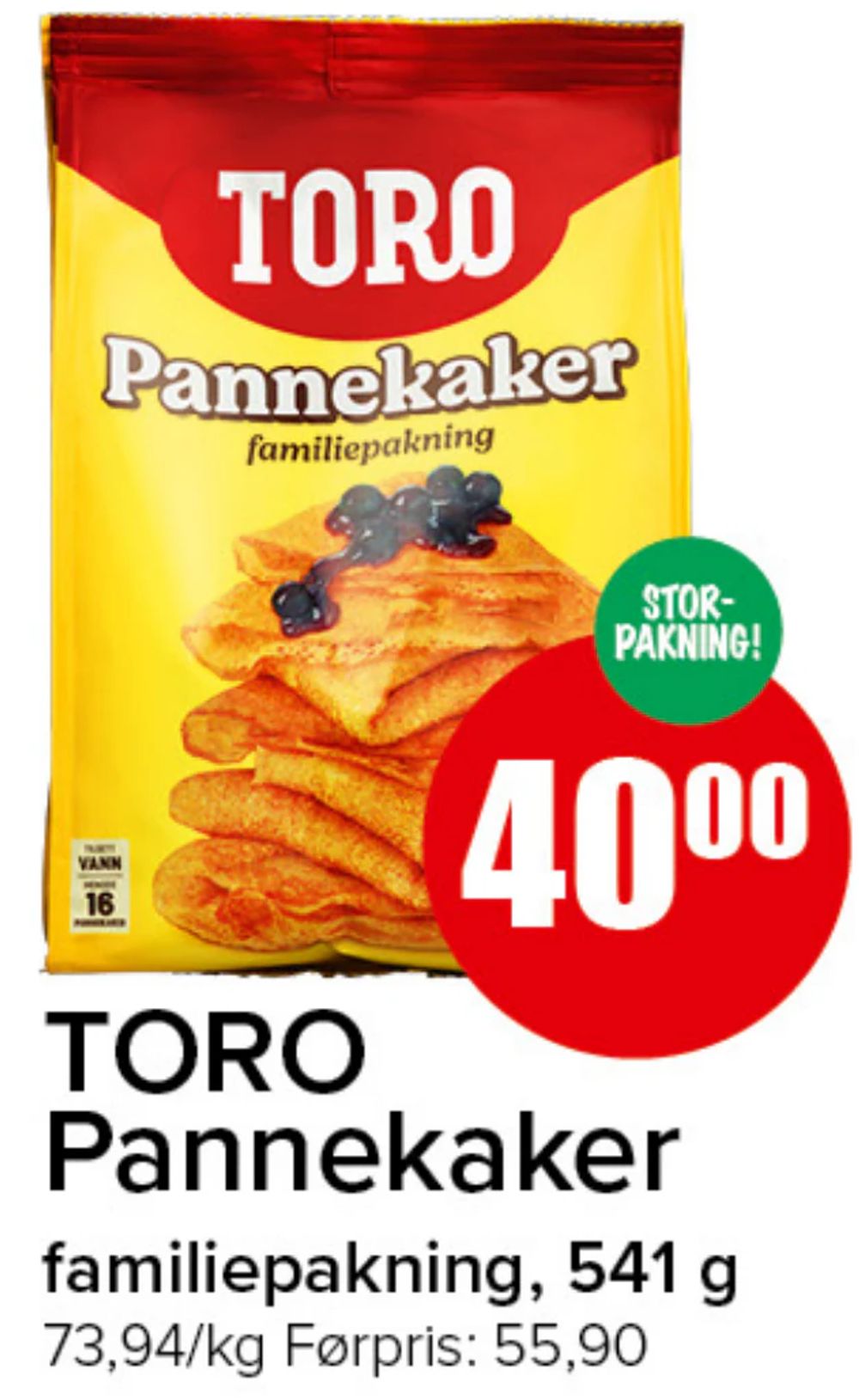 TORO Pannekaker